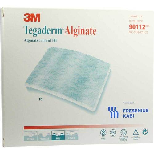 Tegaderm Alginate FK Kompressen 10x10cm 90112 - 1