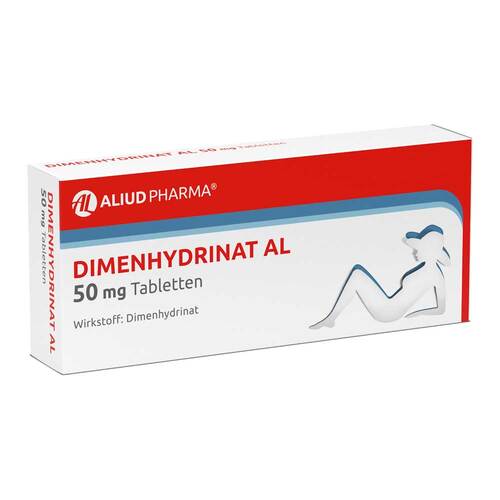 Dimenhydrinat AL 50 mg Tabletten - 1