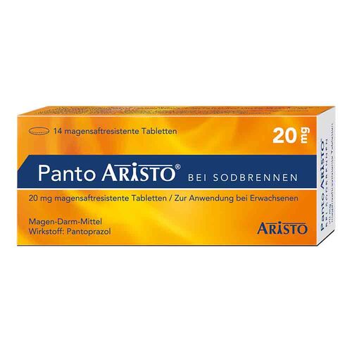 Panto Aristo bei Sodbrennen 20 mg magensaftresistent Tabletten - 1