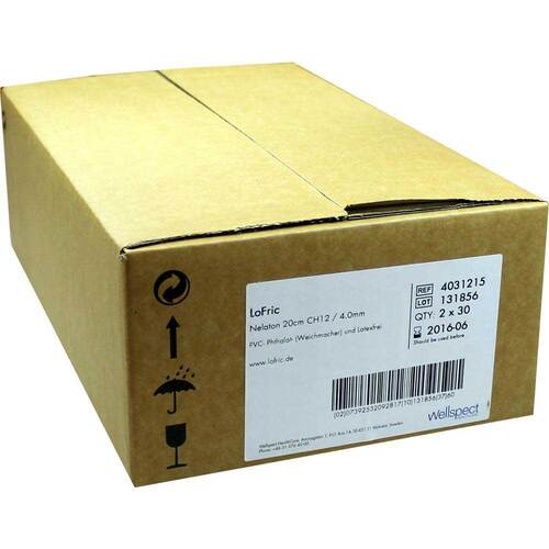 Lofric Katheter Nelaton CH 12 20 cm - 1