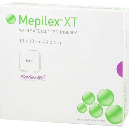 Mepilex XT 10x10 cm Schaumverband - 1