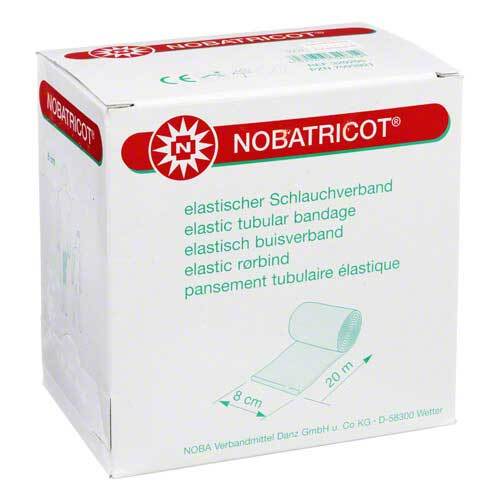 Nobatricot Schlauchverband 8 cm x 20 m - 1