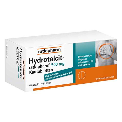 Hydrotalcit ratiopharm 500 mg Kautabletten - 1