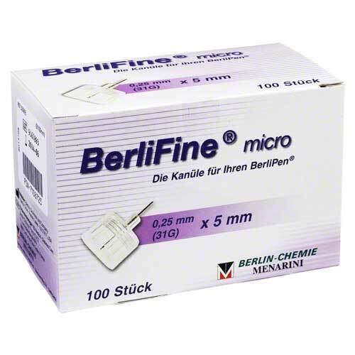 Berlifine micro Kan&uuml;len 0,25x5 mm - 1