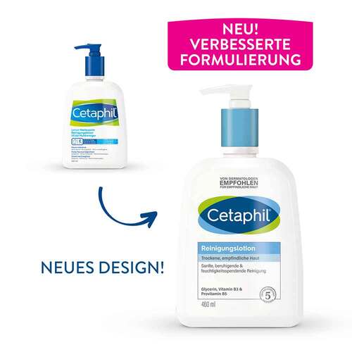 Cetaphil Reinigungslotion f&uuml;r trockene, empfindliche Haut - 2