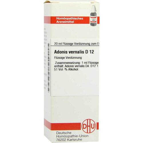 DHU Adonis vernalis D 12 Dilution - 1