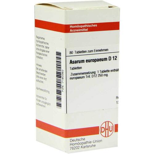 DHU Asarum europaeum D 12 Tabletten - 1