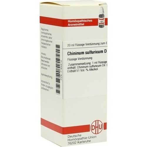 DHU Chininum sulfuricum D 30 Dilution - 1