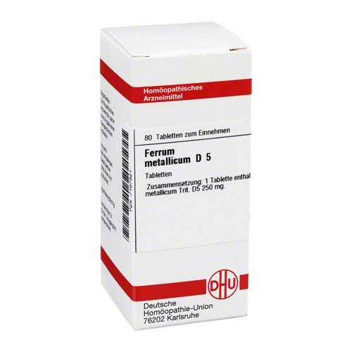 DHU Ferrum metallicum D 5 Tabletten - 1