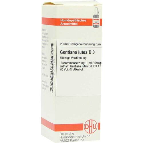 DHU Gentiana lutea D 3 Dilution - 1