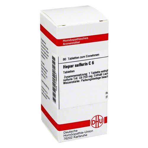 DHU Hepar sulfuris C 6 Tabletten - 1