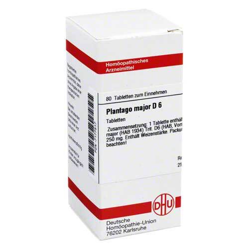 DHU Plantago Major D 6 Tabletten - 1