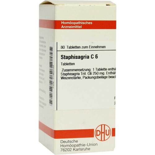 DHU Staphisagria C 6 Tabletten - 1