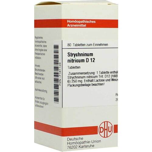 DHU Strychninum nitricum D 12 Tabletten - 1