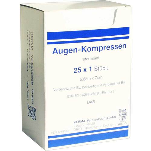 Augenkompressen steril 5,8x7 - 1