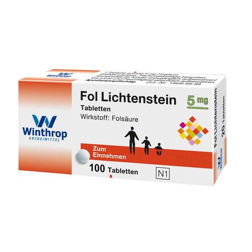 Fol Lichtenstein 5 mg Tabletten - 1