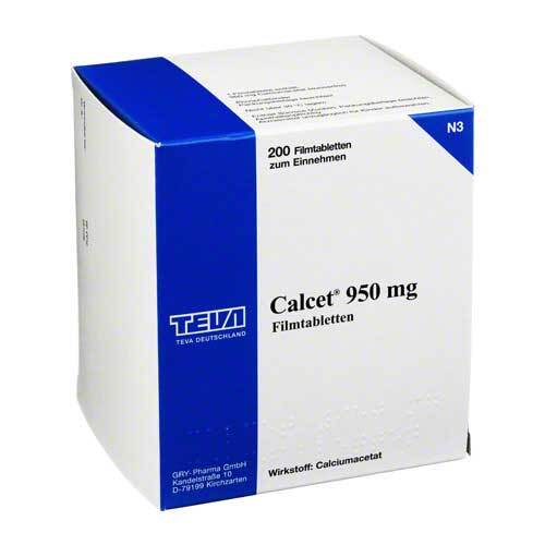 Calcet 950 mg Filmtabletten - 1