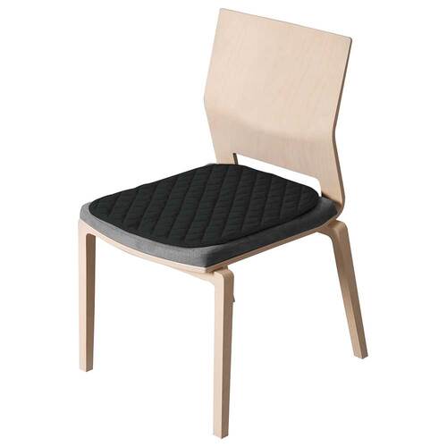 Suprima Sitzauflage mit Anti-Rutsch Noppen schwarz - 2