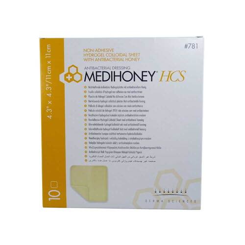 Medihoney Hcs Hydrogelverband 11x11 cm non-adhesiv - 1