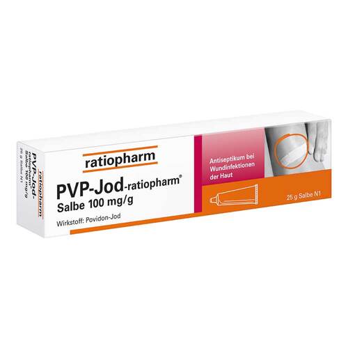 Pvp jodatum ratiopharm Salbe - 1