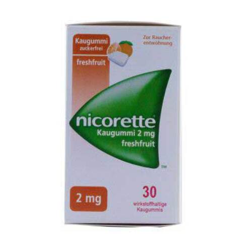 Nicorette 2 mg freshfruit Kaugummi - 1