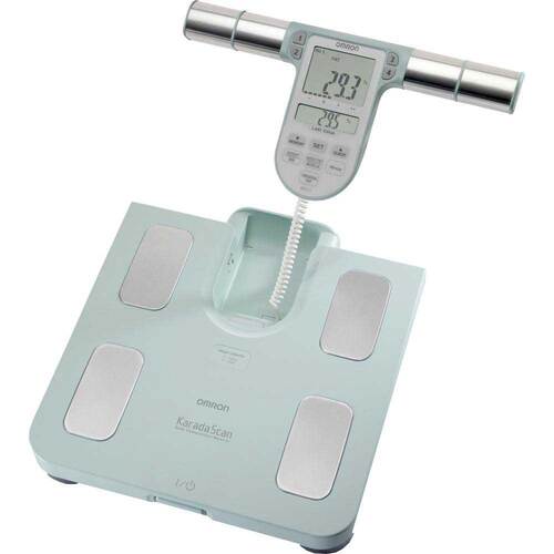 Omron Hbf-511T K&ouml;rperfettwaage t&uuml;rkis - 1