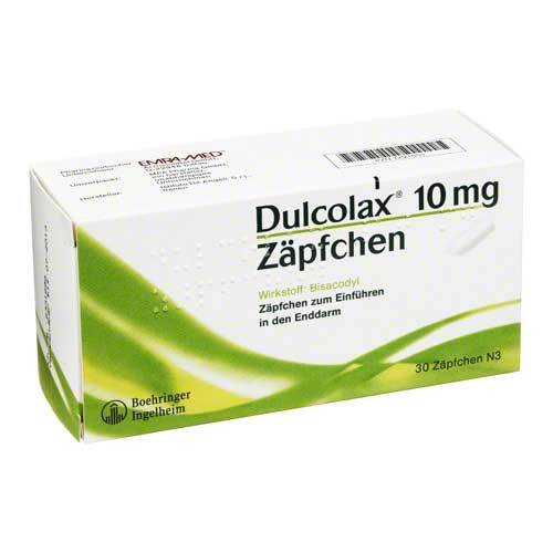 Dulcolax 10 mg Z&auml;pfchen - 1