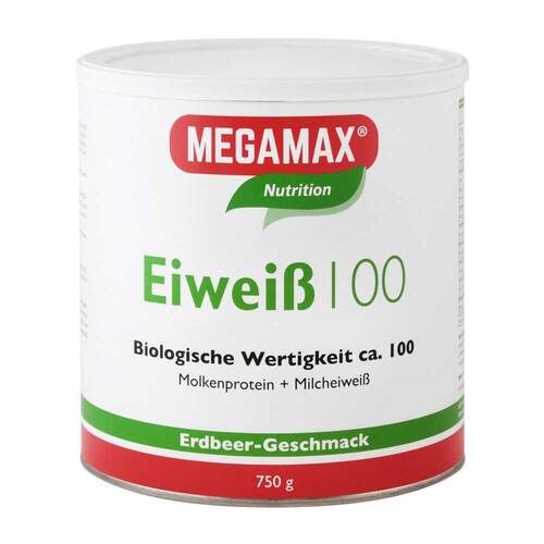 Eiweiss 100 Erdbeer Megamax - 1