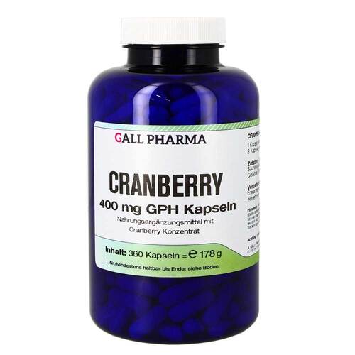 Cranberry 400 mg GPH Kapseln - 1