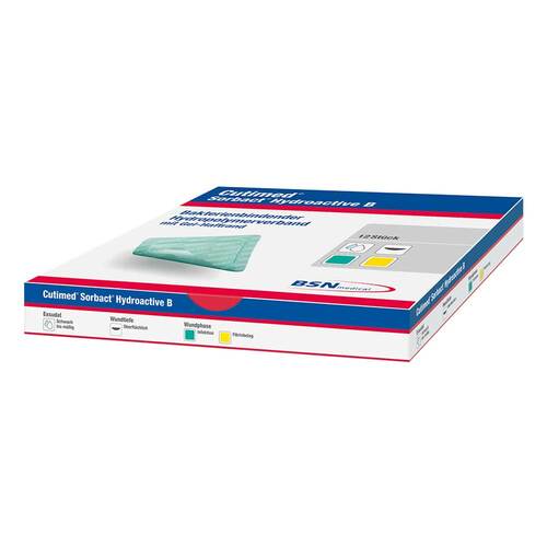 Cutimed Sorbact Hydroactive B Gel-V.14x24 cm haft. - 1