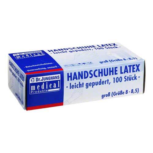 Handschuhe Untersuchung Latex unsteril gro&szlig; - 1