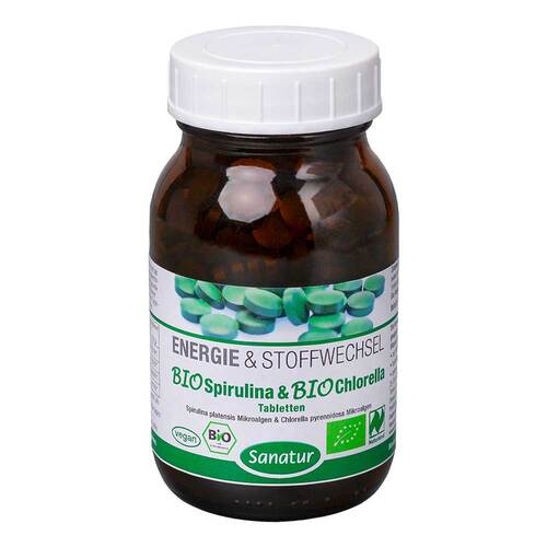 Biospirulina &amp; Biochlorella 2 in 1 Tabletten - 1