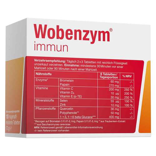 Wobenzym immun Tabletten - 4