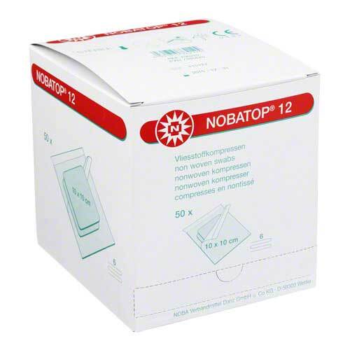 Nobatop 12 Kompressen 10x10c - 1