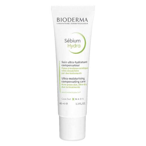 Bioderma Sebium Hydra Creme f&uuml;r unreine, &ouml;lige, zu Akne neigende Haut - 1