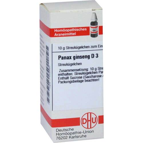 DHU Panax Ginseng D 3 Globuli - 1