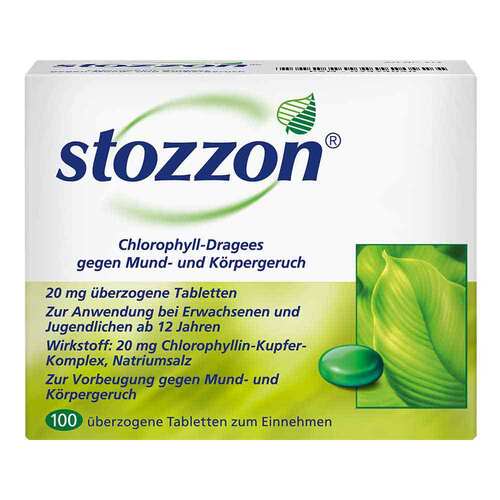 Stozzon Chlorophyll &uuml;berzogene Tabletten - 1