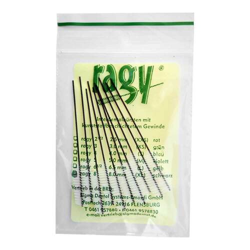 Ragy Interdentalb&uuml;rsten 8 schwarz - 1