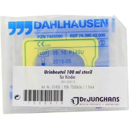 Urin Auffangbeutel f&uuml;r Kinder - 1