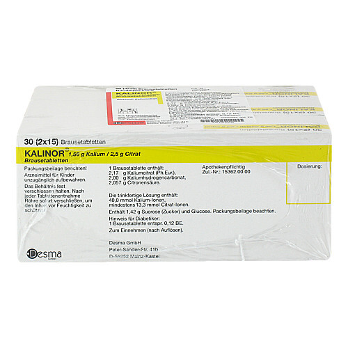 Kalinor Brausetabletten - 3