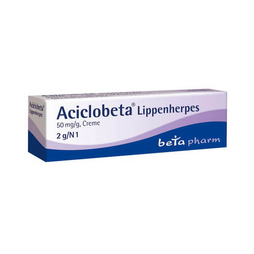 Aciclobeta Lippenherpes Creme - 1