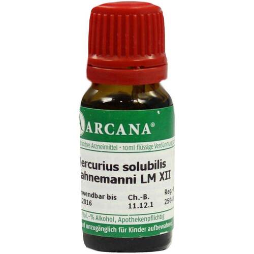 Mercurius solubilis Arcana LM 12 Hahnemanni Dilution - 1