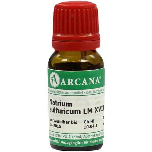 Natrium sulfuricum Arcana LM 18 Dilution - 1