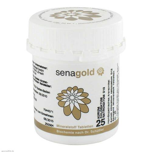 Biochemie Senagold 25 Aurum chloratum nat.D 12 Tabletten - 1