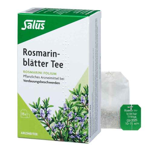 Rosmarinbl&auml;tter Arzneitee Rosmarini folium Salus Filterbtl - 1