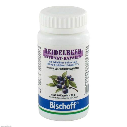 Heidelbeer Extrakt Kapseln 62.4 g