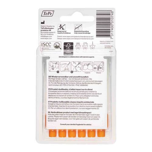 Tepe Interdentalb&uuml;rste 0,45mm orange - 2