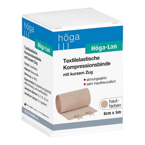 Höga Lan Kurzzugbinde 8cmx5m Binden 1 St