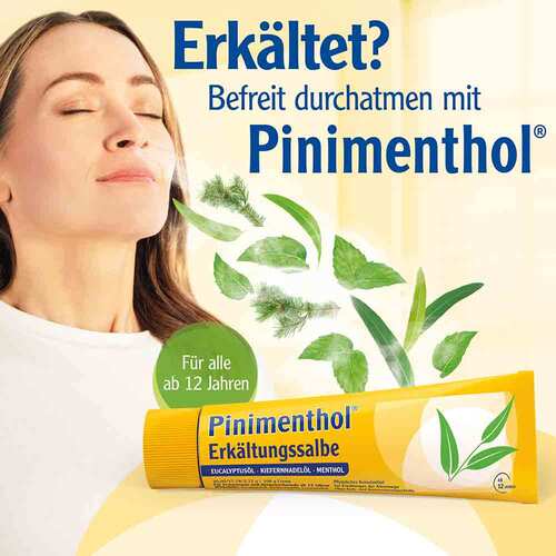 Pinimenthol® Erk&auml;ltungssalbe Eucalyptus&ouml;l Kiefernnadel&ouml;l Menthol - 2