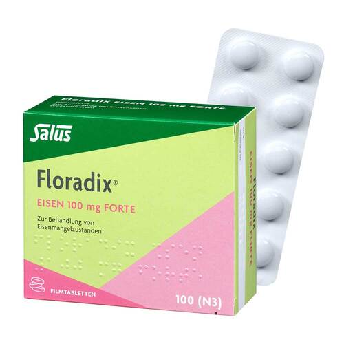 Floradix Eisen 100 mg forte Filmtabletten - 1